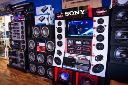 Premium speaker display